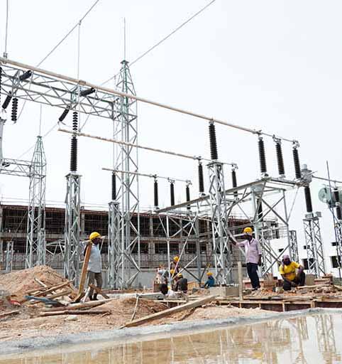 Single Pole Transformer Structure Components